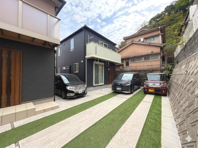 【AB区画】駐車場として十分な広さがあります！