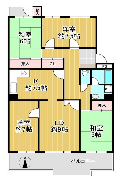 間取り：327002247078