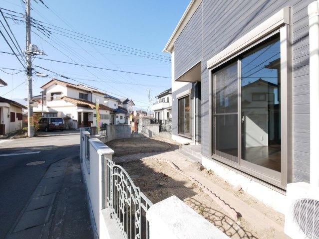 日当りの良いお庭です。