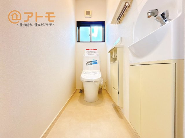 2つトイレがあるので朝も混みあわずに使うことができます！