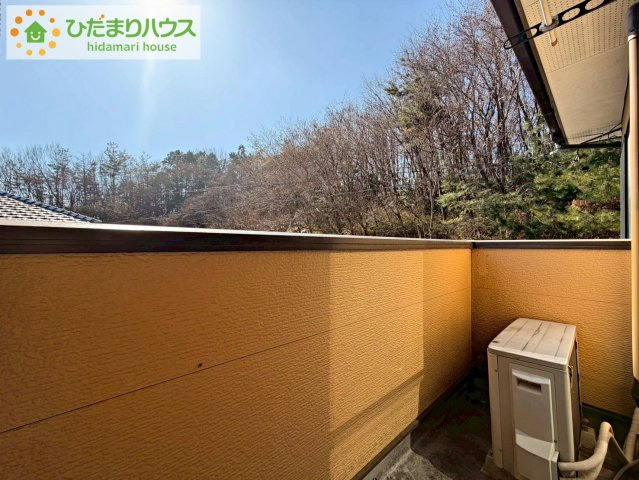 廊下に面しているバルコニーです！