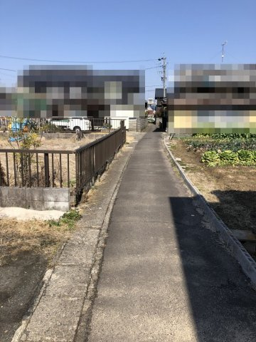 東側道路セットバック要（道路幅員約1.8ｍ）