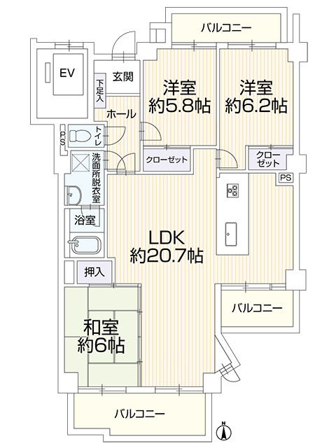 間取り：323000486270