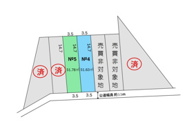 駐車場用地 所沢市荒幡の外観