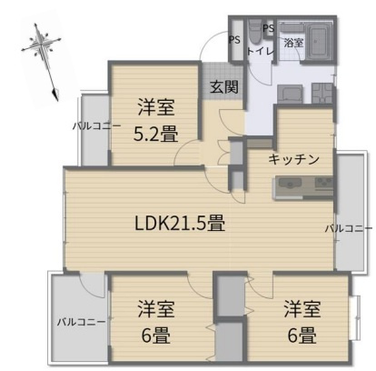 間取り：314002774976