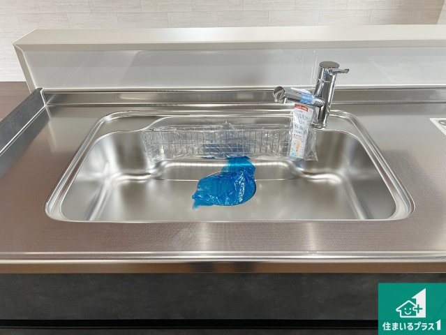 洗い物も楽にできる、広々シンク！