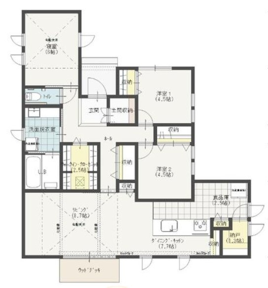 間取り：310000087577