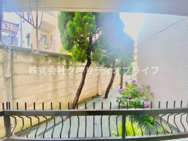 緑が見える眺望