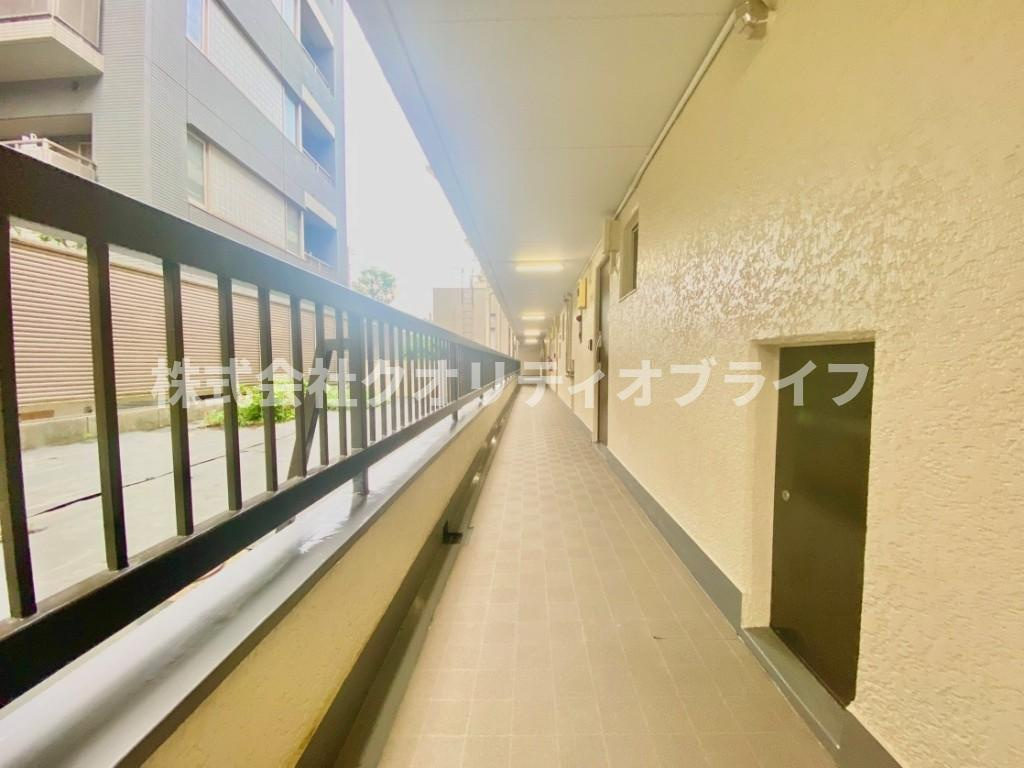 管理が行き届いている共用廊下