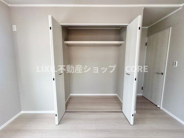 全居室に収納を完備しておりますので、居室の全空間を有効活用出来ます。