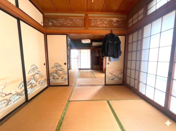 続き和室です