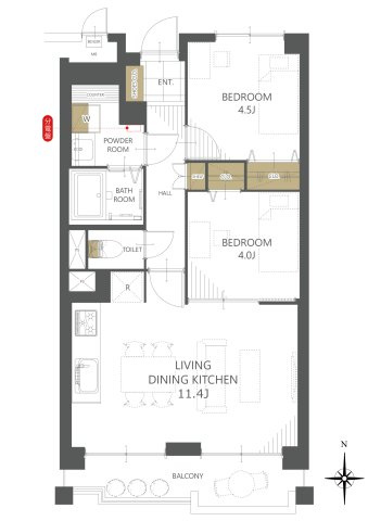 間取り：311002371503