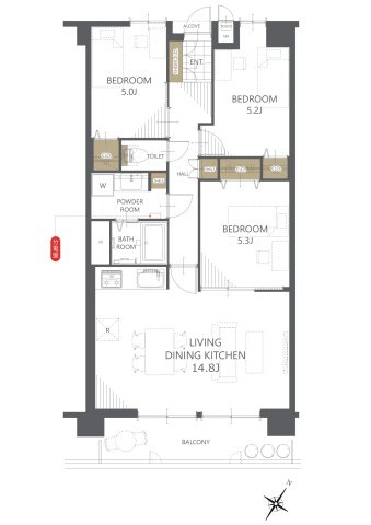 間取り：304000322099