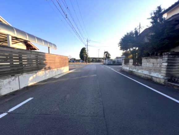 前面道路含む現地写真