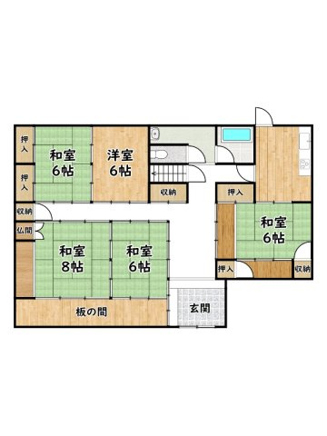 間取り：328000667409