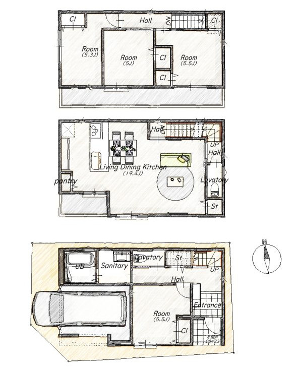 間取り：327002234383