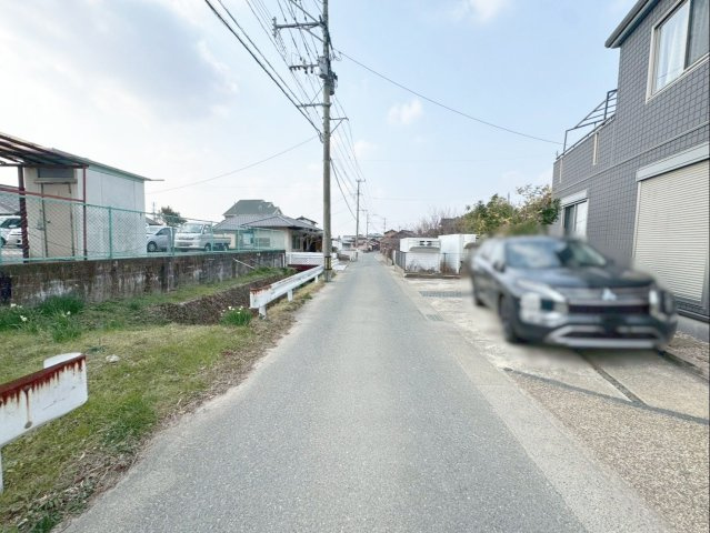 前面道路の様子です！