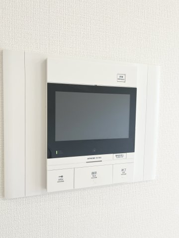 TVモニター付きインターホンです