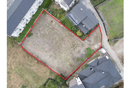 山梨市小原東　売地の外観