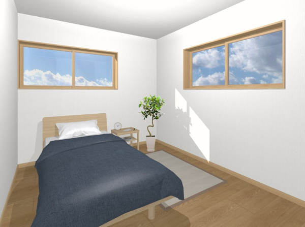 【上葛原二丁目の洋室】