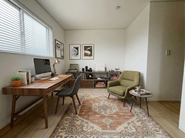 書斎や趣味部屋など、ライフスタイルに合わせ、様々な用途で使えるお部屋です。※画像はイメージです。