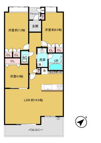 間取り：328000651510