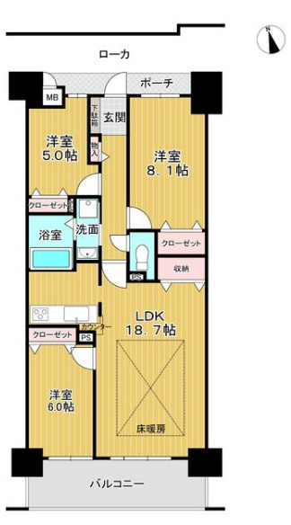 間取り：328000683326