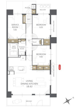 間取り：322000563050