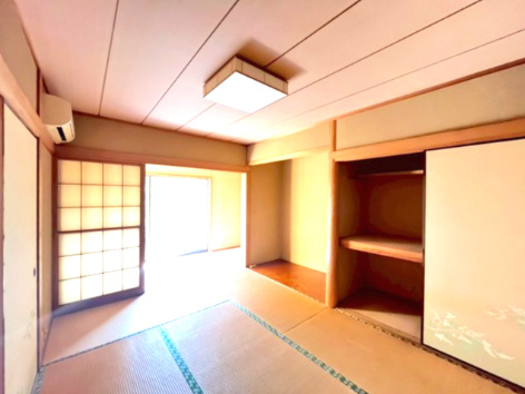 和室がひろがる居住スペース
