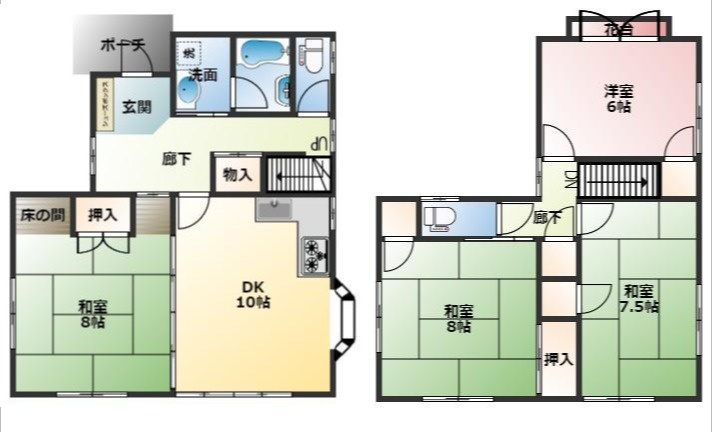 間取り：322000457109