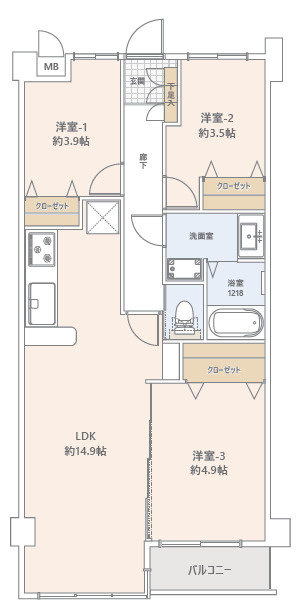 間取り：311002493107