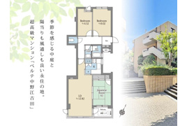 ベルテ中野江古田Aウイングの間取り