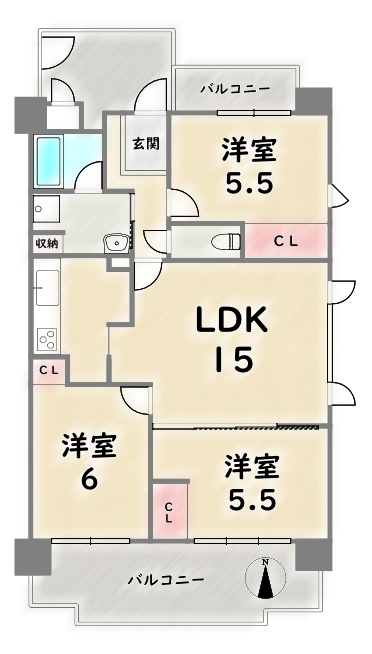 間取り：326000262250