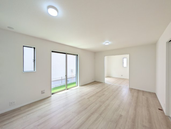 【ハートフルタウン渋川市石原34ーAの居間】