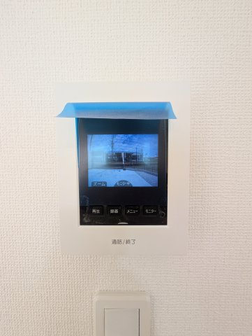【ハートフルタウン渋川市石原34ーAのTVモニター付きインターフォン】