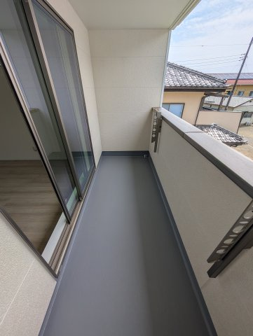 【ハートフルタウン渋川市石原34ーAのバルコニー】