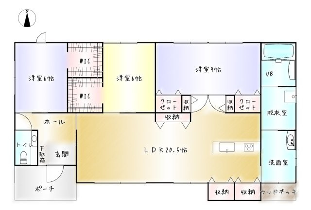 間取り：346000033545