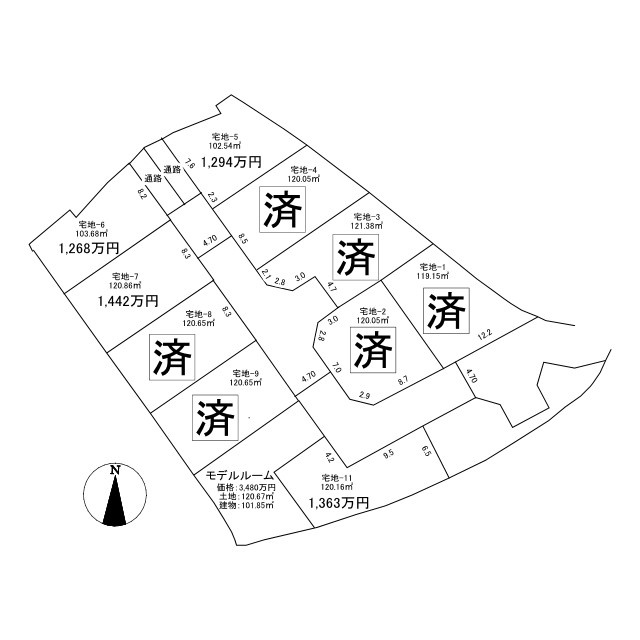 区画図：327002185140