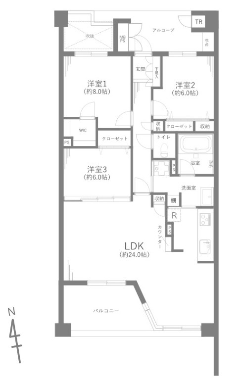 間取り：313004804405
