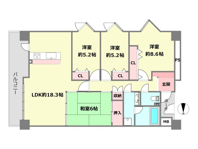 間取り：328000539966