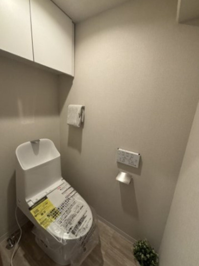 ゆったりとした空間のトイレです