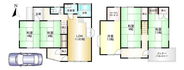 間取り：329000140936
