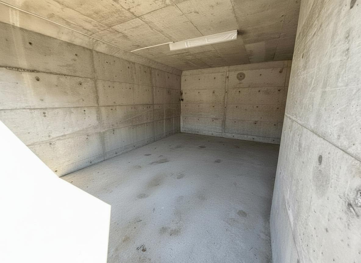 電動シャッター付ガレージ　※掲載写真はCG加工による荷物撤去後のイメージ写真です。