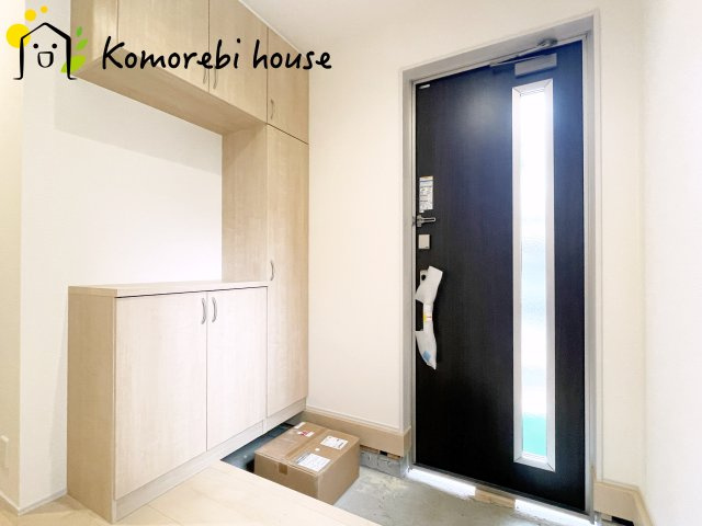 シンプルで使いやすい玄関です