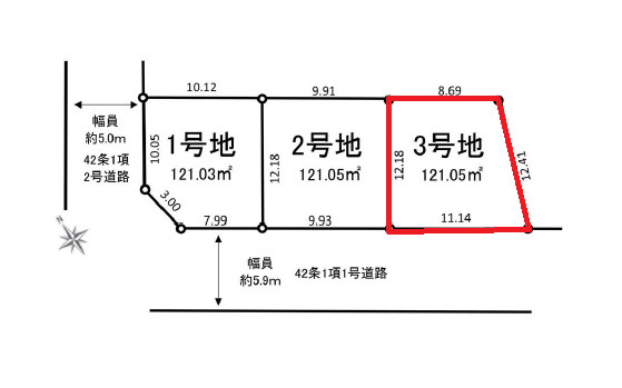 区画図：313004917936