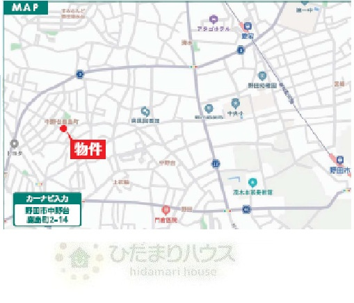 愛宕駅バス4分(^^)/「鹿島神社前」停徒歩4分です。
