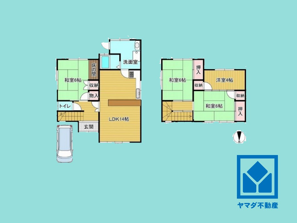 間取り：326000266635