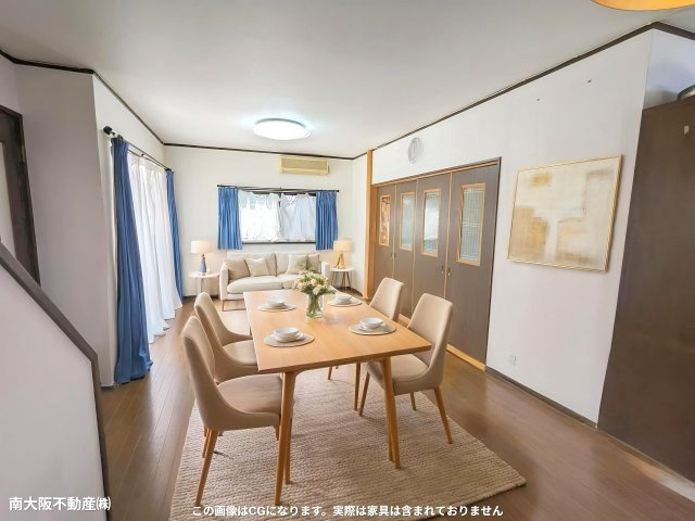 家具はAI画像です。