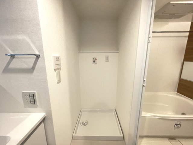 洗濯機置き場です。