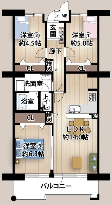 間取り：327002865552